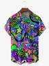 Hardaddy Moisture-wicking Hippies Peace&Love Chest Pocket Resort Shirt