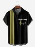 Moisture-wicking Music Chest Pocket Bowling Shirt