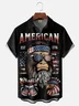 Hardaddy National American Bigfoot Patriotic Wicking Hawaiian Shirt