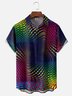 Hardaddy Moisture-wicking Abstract Art Chest Pocket Casual Shirt