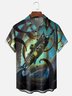 Moisture-Wicking Deep Sea Octopus Hawaiian Shirt