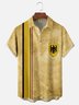 Breathable Germany Reichsadler Chest Pocket Bowling Shirt