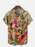 Moisture-wicking Pride Month Painted Chest Pocket Hawaiian Shirt