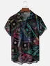 Moisture Wicking Dollar Print Hawaiian Shirt