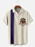 Moisture Wicking BBQ Pig Stripe Bowling Shirt