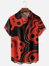 Breathable Art Pizza Chest Pocket Casual Shirt