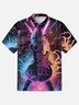 Moisture-wicking Rock Chest Pocket Hawaiian Shirt