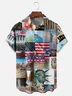 Moisture Wicking American Culture Hawaiian Shirt