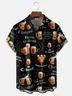 Moisture-wicking Beer Chest Pocket Hawaiian Shirt