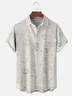 Moisture-wicking Future Robot Chest Pocket Hawaiian Shirt