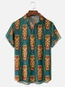 Moisture-wicking Tiki Chest Pocket Hawaiian Shirt