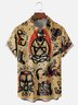 Moisture wicking Abstract line Drawing Hawaiian Shirt