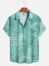 Moisture-wicking Palm Leaf Aloha Shirt