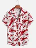 Moisture-wicking Marine Lobster Aloha Shirt