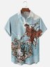 Moisture-wicking Assumption Day Chest Pocket Hawaiian Shirt