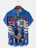 Moisture-wicking Fight Donald Trump Hawaiian Shirt I Stand With Trump Make America Great Again