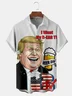 Moisture-wicking Fight Donald Trump Hawaiian Shirt I Stand With Trump Make America Great Again