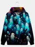 Ghost Carnival Hooded Long Sleeve Sweatshirt