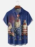 Moisture Wicking American Chicken Hawaiian Shirt