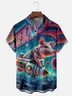 Moisture-wicking Pig Chest Pocket Casual Shirt