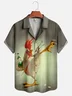 Moisture-wicking Kungfu Rooster Aloha Shirt