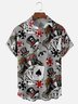Poker Chest Pocket Short Sleeve Hawaiian Shirt
