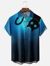 Moisture Wicking Gradient Cat Hawaiian Shirt