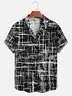 Moisture-wicking Geomatric Aloha Shirt