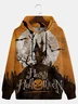 Happy Halloween Art Print Hoodie Sweatshirt