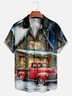Moisture-wicking Christmas Car Aloha Shirt