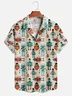 Moisture-wicking Robot Aloha Shirt