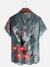 Moisture-wicking Spacecraft Star Wars Chest Pocket Casual Shirt