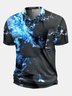 Moisture Wicking Golf Polo 3D Gradient Color Abstract Mechanical Geometry