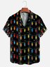 Moisture-wicking Christmas Light Aloha Shirt