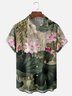 Moisture-wicking Lotas Chest Pocket Hawaiian Shirt
