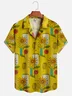 Moisture-wicking Geomatric Aloha Shirt