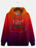 Christmas Word Art Hoodie Sweatshirt