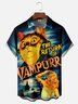 Moisture Wicking Halloween Vampire Cat Chest Bag Hawaiian Shirt