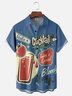Hardaddy Cocktail Chest Pocket Short Sleeve Hawaiian Shirt