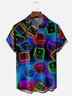 Moisture-wicking Casino Dice Chest Pocket Hawaiian Shirt