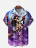 Moisture-wicking Halloween Beauty Chest Pocket Casual Shirt