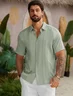 Hardaddy Men's Cuban Guayabera Embroidery Vacation Shirt Button Down Summer Beach Shirt Short Sleeve