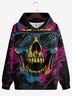 Rock Undead Skeleton Hoodie Sweatshirt