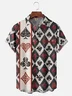 Moisture-wicking Paramount Playing Cards Chest Pocket Hawaiian Shirt