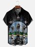 Moisture Wicking Starfighter Ship Chest Pocket Hawaiian Shirt