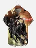 Moisture-wicking Dark Knight Trooper Chest Pocket Hawaiian Shirt