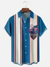 Moisture-wicking Veterans Day Salute Chest Pocket Bowling Shirt