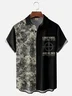 Moisture-wicking Veterans Only Kneel For One Man Chest Pocket Casual Shirt
