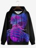 Rock Spirit Fantasy Skull Hoodie Sweatshirt