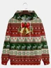 Christmas Art Texture Ugly Sweater Hoodie Sweatshirt